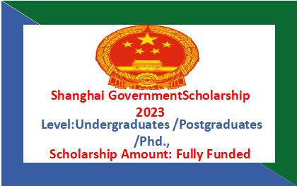 Read more about the article Shanghai Government Scholarship 2024