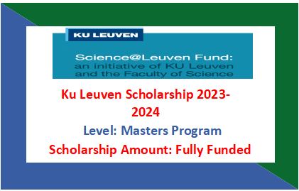 Read more about the article KU Leuven Scholarship 2023-2024