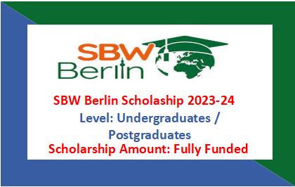 Read more about the article SBW Berlin Scholarship 2023-2024